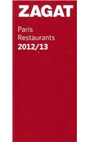 Zagat Paris Restaurants 2012/13