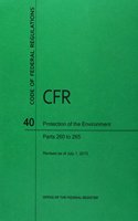 Code of Federal Regulations Title 40, Protection of Environment, Parts 260-265, 2015