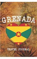 Grenada: 6x9 Travel planner I Road trip planner I Dot grid journal I Travel notebook I Travel diary I Pocket journal I Gift for Backpacker