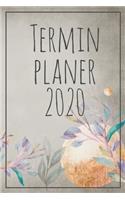 Terminplaner 2020: Terminplaner mit Wochenplaner von September 2019 bis Dezember 2020 zum organisieren, planen und notieren. 174 Seiten in weiß im Format A5 mit glänze