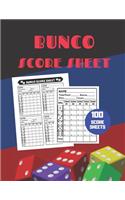 Bunco Score Sheet