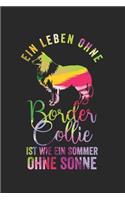Border Collie: Notizbuch/Tagebuch/Aufgabenheft/120 Seiten/Karierte Seiten,6x9 Zoll