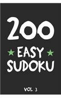 200 Easy Sudoku Vol 3