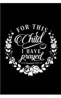 For This Child I Have Prayed