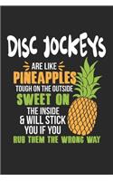 Disc Jockeys Are Like Pineapples. Tough On The Outside Sweet On The Inside