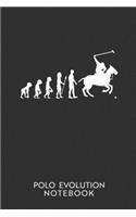 Evolution Polo: Personal Planner 24 month 100 page 6 x 9 Dated Calendar Notebook For 2020-2021 Academic Year