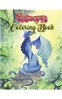 Unicorn Coloring Book: An Adult Coloring Book with Magical Animals, Cute Princesses, and Fantasy Scenes for Relaxation