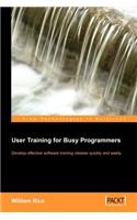 User Training for Busy Programmers