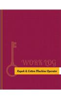 Kapok-&-Cotton-Machine Operator Work Log