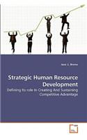 Strategic Human Resource Development