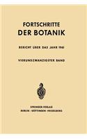 Fortschritte Der Botanik