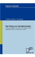 Erfolg von Handelsmarken