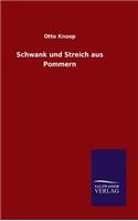 Schwank und Streich aus Pommern