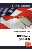 USS Ross (DD-563): (English)