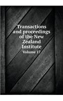 Transactions and proceedings of the New Zealand Institute Volume 17