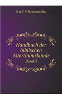 Handbuch Der Biblischen Alterthumskunde Band 3