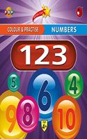 Colour & Practise Numbers 123