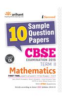 Cbse 10 Sample Question Papers   Mathematics for Class 9th Termii