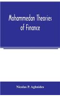 Mohammedan theories of finance