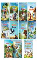 100 + Activity book & 10 Moral Story Books For Kids | Bedtime Story Book Set With Activity Book For Children | Short Animal tales with Colorful 3D Animated Pictures For 3, 4, 5, 6, 7, 8, 9, 10 Years Old