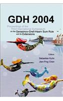 Gdh 2004 - Proceedings of the Third International Symposium on the Gerasimov-Drell-Hearn Sum Rule and Its Extensions