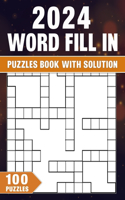 Word Fill In Puzzles Book 2024