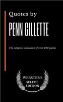 Quotes by Penn Gillette