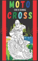 livre de coloriage motocross