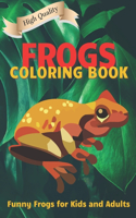 Frogs Coloring Book