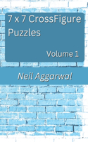 7 x 7 CrossFigurePuzzles