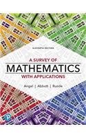 A Survey of Mathematics with Applications [rental Edition]