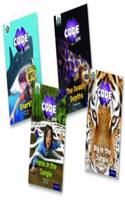 Project X CODE Extra: Green Book Band, Oxford Level 5: Jungle Trail and Shark Dive, Mixed Pack of 4