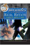 5 Minutes to a Great Real Estate Sales Meeting