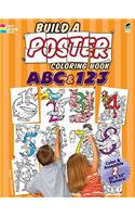 Build a Poster Coloring Book--ABC & 123