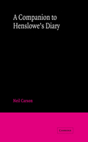 Companion to Henslowe's Diary