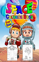 Space Coloring Book for Kids