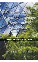 Windows(R) 64-bit Assembly Language Programming Quick Start