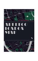 Art Deco London Map