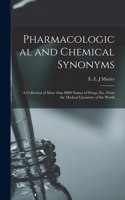 Pharmacological and Chemical Synonyms