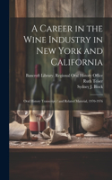 Career in the Wine Industry in New York and California