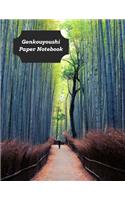 Genkouyoushi Paper Notebook