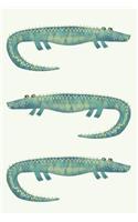 Alligators or Crocodiles: A Blank Guitar Tab and Music Notebook for Reptile and Wildlife Lovers