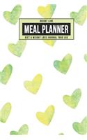 Bright Line Meal Planner Diet & Weight Loss Journal Food Log