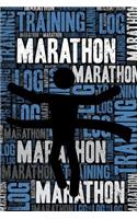 Marathon Running Training Log and Diary