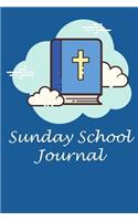 Sunday School Journal: Bible Study Workbook for Notetaking