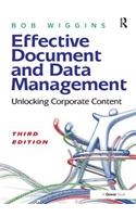 Effective Document and Data Management: Unlocking Corporate Content