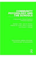 Community Psychology and the Schools