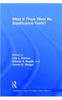 What If There Were No Significance Tests?