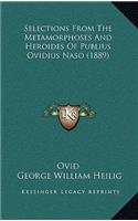 Selections from the Metamorphoses and Heroides of Publius Ovidius Naso (1889)