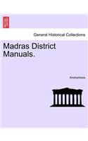 Madras District Manuals.